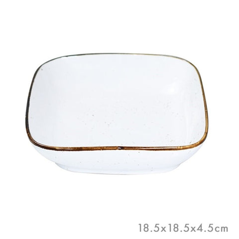 Plato Hondo Porcelana Akiko 18,5cm