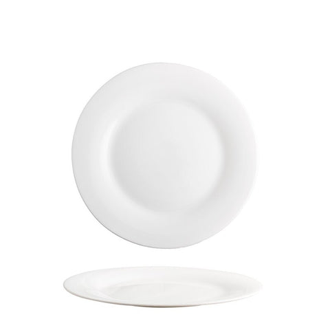 Plato Llano 25cm Blanco Elba CoK