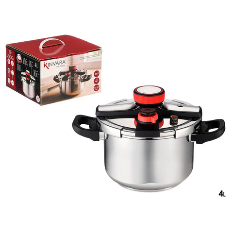 Olla Presión 4 Litros Rueda Silicona