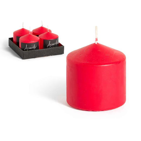 Vela Taco Rojo 8cm