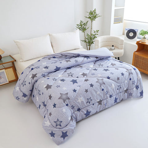 Edredón Estampado 150cm (240x260cm) Estrellas