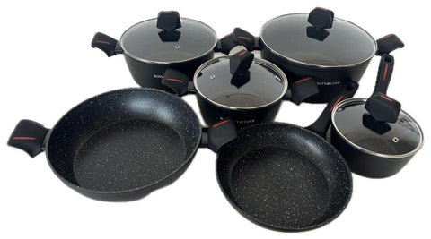 Batería 10 Piezas Premium Royalty Line Negras