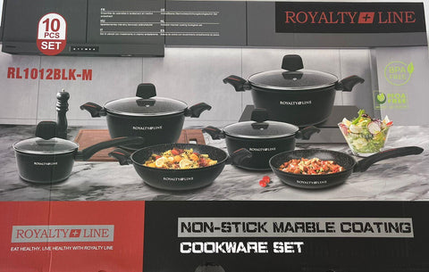 Batería 10 Piezas Premium Royalty Line Negras