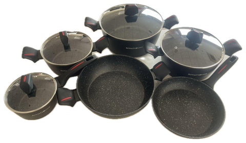 Batería 10 Piezas Premium Royalty Line Negras