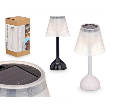 Lámpara Solar Mesita Plástico surtido Blanco Negro
