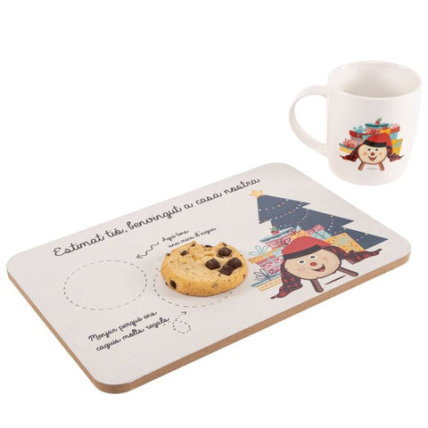 Bandeja Tió de Nadal ''Estimat Tió, Benvingut a Casa Nostra''