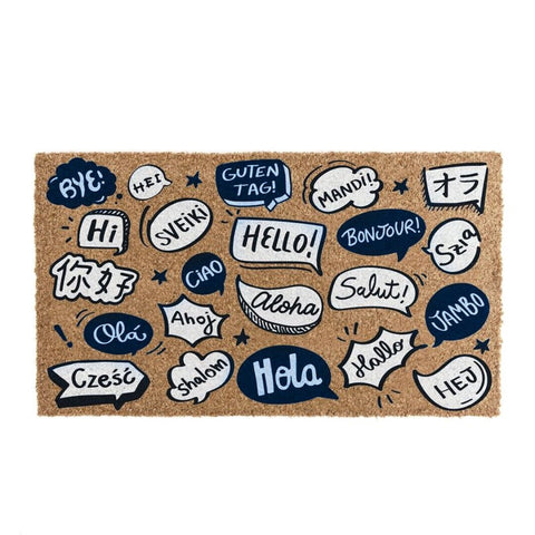 Felpudo Internacional 40x70cm Idiomas