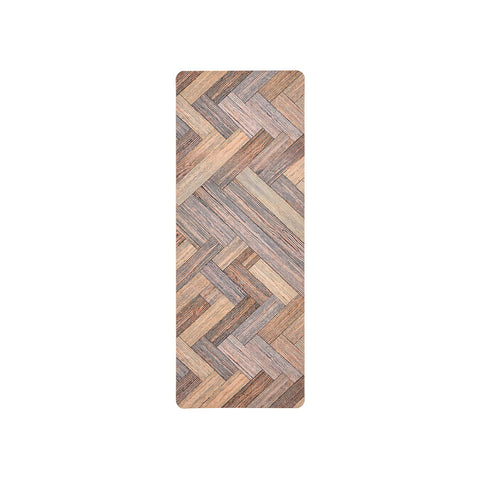 Alfombra de Cocina Efecto Madera 45x120cm Base Goma Antideslizante