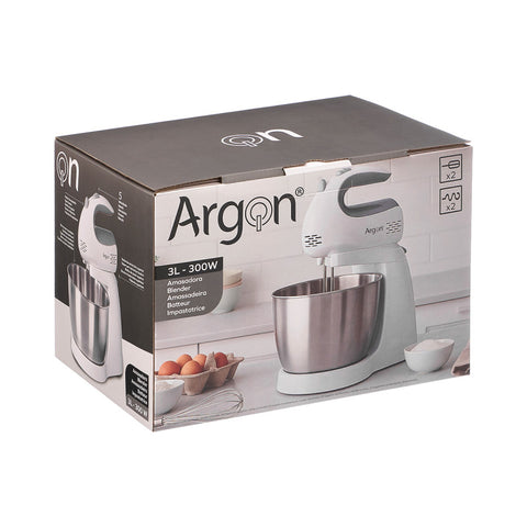 Amasadora 300W Blanco Argón