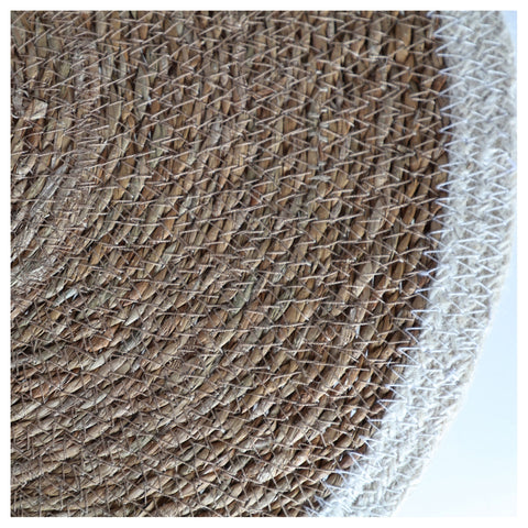 Salvamantel Redondo Fibra Natural 40cm