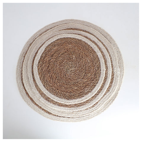 Salvamantel Redondo Fibra Natural 40cm