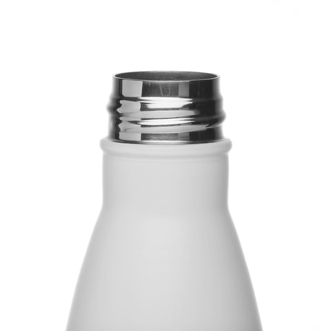 Botella Termo 500ml Acero Inoxidable Blanca Mate
