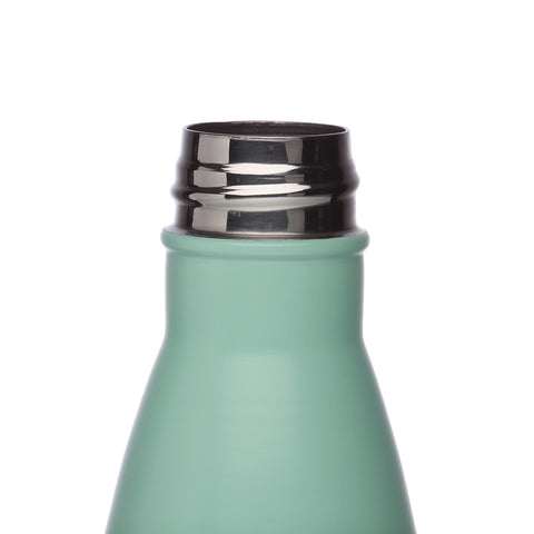 Botella Termo 500ml Acero Inoxidable Verde Mate