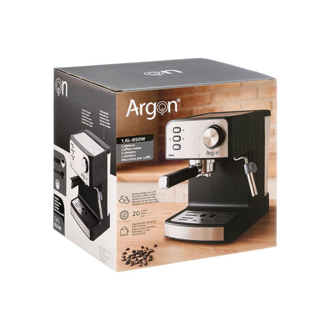 Cafetera Brazo 20 Bares 1,6L 850W Argón