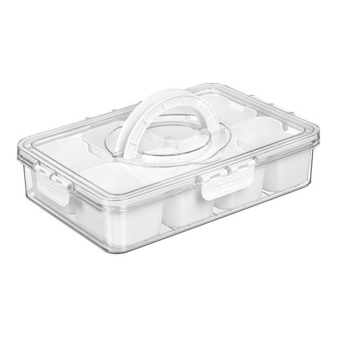 Caja Hermética 8 Organizadores Asa Blanca 3,2L