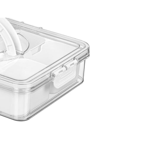 Caja Hermética 8 Organizadores Asa Blanca 3,2L