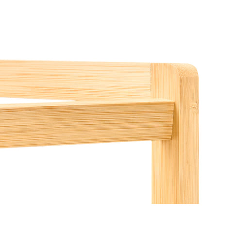 Carro Ancho Bambú 3 Alturas Ruedas