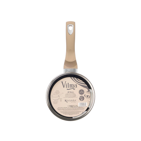 Cazo Inducción 16cm Forjado Beige Vilma