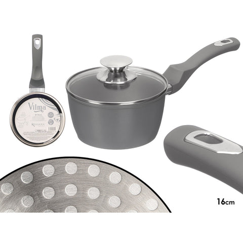 Cazo Inducción 16cm Forjada Gris Vilma