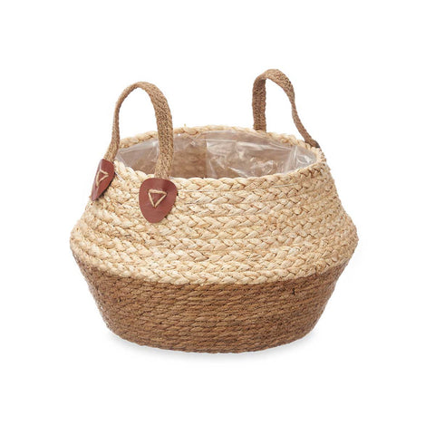 Cesto Plegable Asas Esparto Mixto 24cm