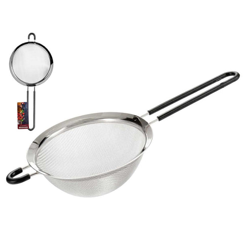 Colador 10cm Acero con Silicona