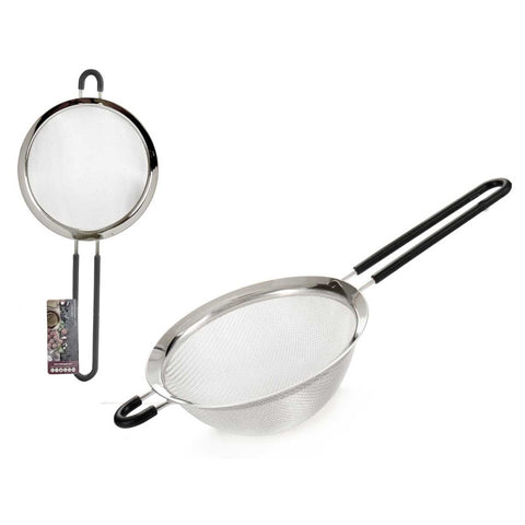 Colador 14cm Acero con Silicona