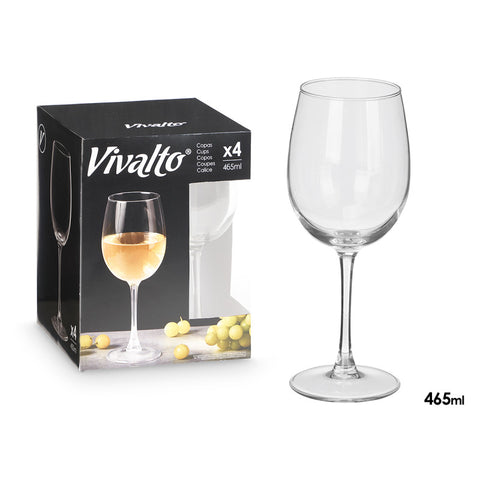 Pack 6 Copas Vidrio Redondas 465ml