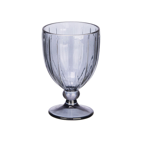 Pack 6 Copas Vino Rayas 310ml Humo