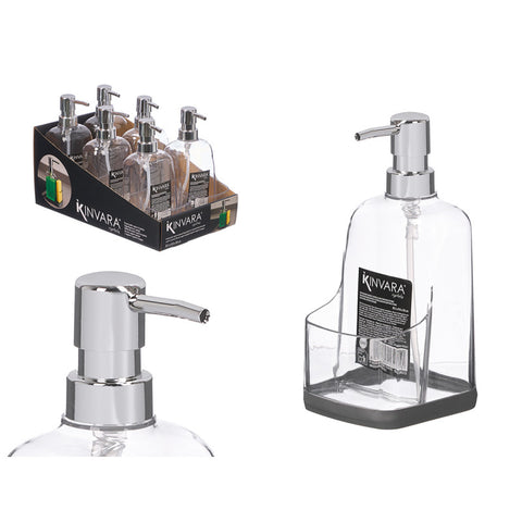 Dosificador Cocina Transparente Gris