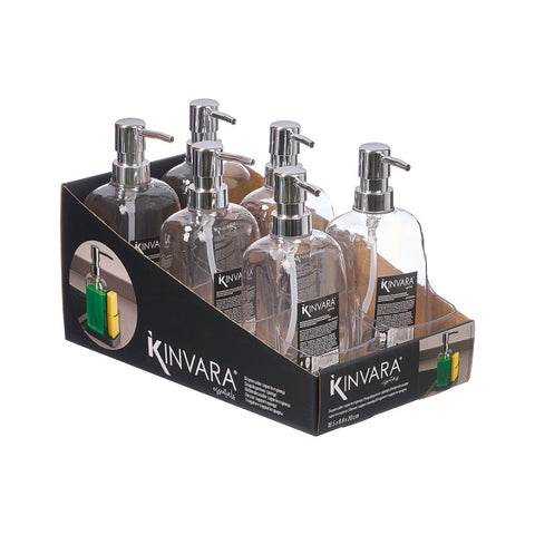 Dosificador Cocina Transparente Gris