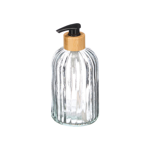 Dosificador Transparent Bambú 410ml