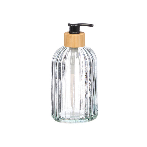 Dosificador Transparent Bambú 410ml