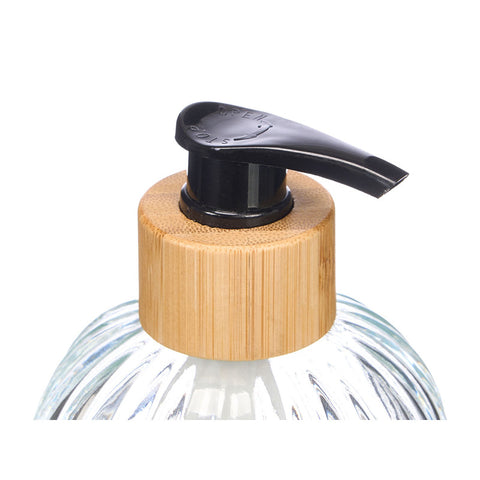 Dosificador Transparent Bambú 410ml