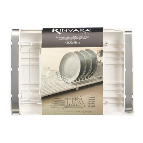 Escurreplatos Extensible Blanco
