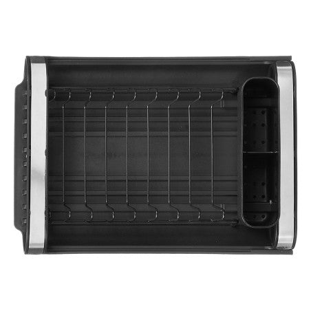 Escurreplatos Extensible Negro