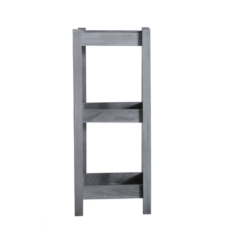 Estanteria Madera Glem Gris 3 Baldas 26x24x64cm