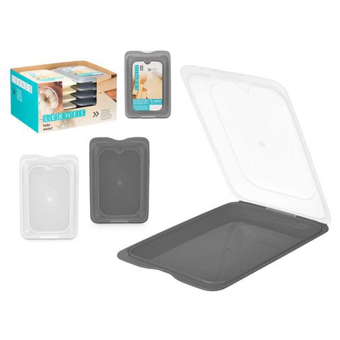 Fiambrera Plana surtido 2 colores