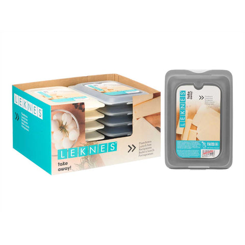 Fiambrera Plana surtido 2 colores