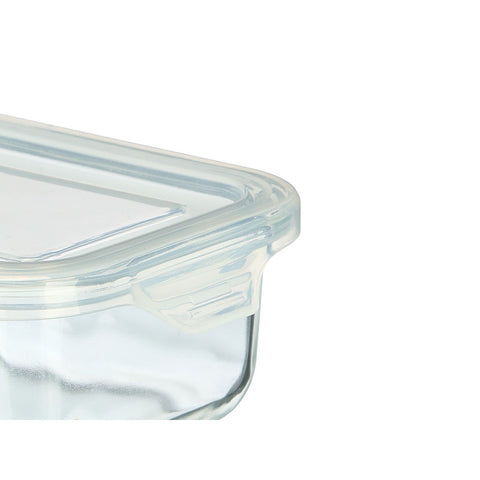 Fiambrera Rectangular Transparente 370ml