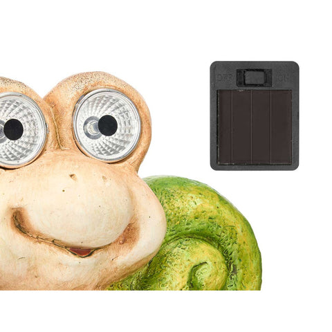 Figura Solar Caracol surtido Blanco Beige