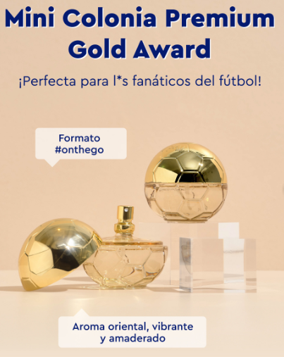 Mini Colonia Premium Gold Award 50ml