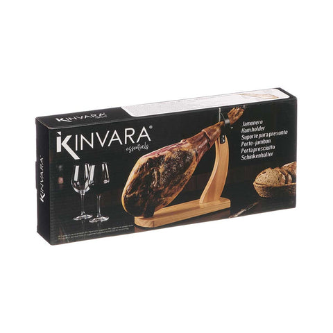Jamonero Ancho Natural Madera Pino