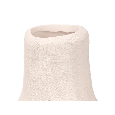 Jarrón Sahara Moderno Agujero Blanco 40cm