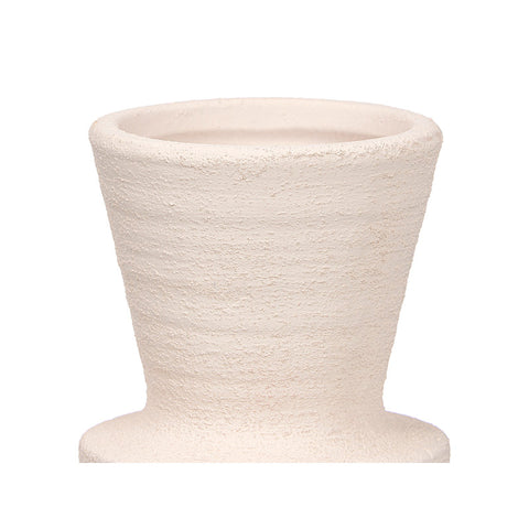 Jarrón Sahara Moderno Blanco 38cm