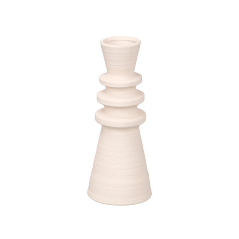 Jarrón Sahara Moderno Blanco 28cm