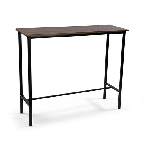 Juego de Mesa 2 Taburetes Gris Oscuro Versa