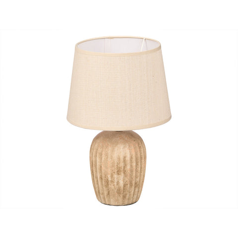 Lámpara Envejecida Rayas Verticales 34cm
