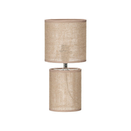 Lampara Sobremesa Trenzada Natural