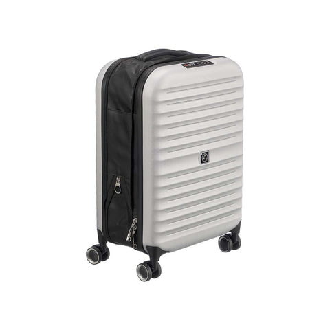 Maleta Plegable Candado 37L Plata