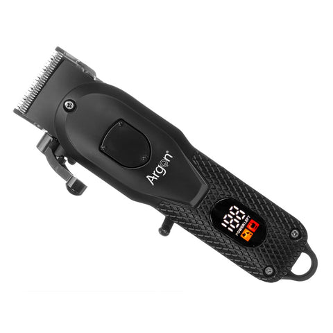 Máquina Cortapelo Profesional Digital 4 Accesorios Negra 1200MAH USB Argón